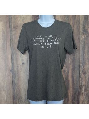 Bella Canvas Olive Green Short Sleeve Graphic Tee S                         M252